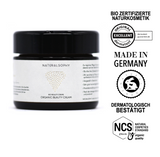 organic-beauty-cream-feuchtigkeitscreme-gesichtscreme-anti-aging-hautpflege-bio-zertifiziert-aloevera-avocadoöl-jojobaöl-hyaluronsäure-pflege-naturkosmetik-hautschutz-faltenreduktion-dermatologisch-getestet-vegan-nachhaltig-biologisch-pflegeprodukt, waterless, 0%wasser, keinalkohol, aloevera-statt-wasser