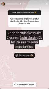 Bio Babycreme | sanfte wasserfreie Bio-Hautpflege für empfindliche Babyhaut | Regeneration & extrem trockene Haut