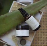 Organic Beauty Cream | Wasserfreie Bio Gesichtscreme bei trockener Haut & Fältchen mit Aloe Vera & Hyaluron