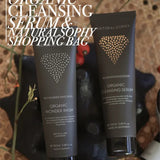 Bio Familienpflege & Lifestyle Paket: Organic Wonder Wash, Organic Cleansing Serum & Naturalsophy Tasche