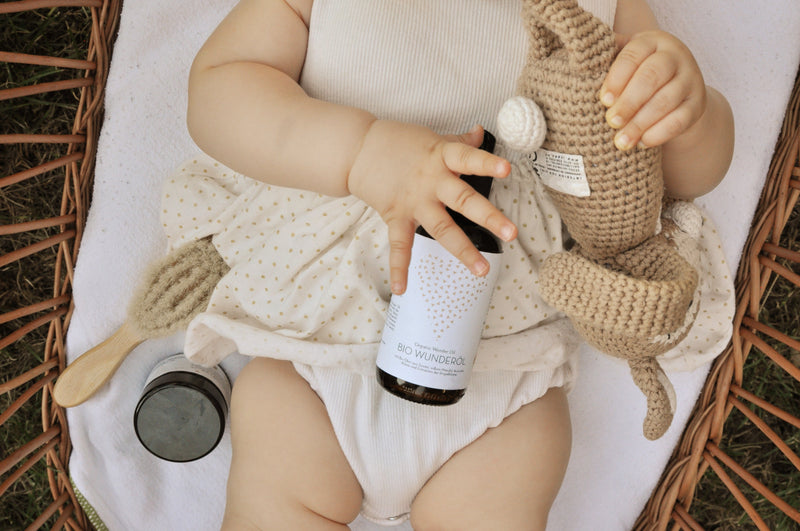 Organic Wonder Oil – Baby Oil, Pregnancy Stretch Mark Oil, Belly & Face Oil